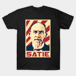 Eric Satie Retro Propaganda T-Shirt
